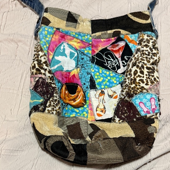 Patchwork Shoulder Bag - Picture 3 of 4